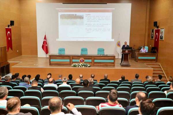 Ordu'da taşkın riski masaya yatırıldı