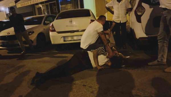 Tekirdağ'da silahlı saldırı kamerada