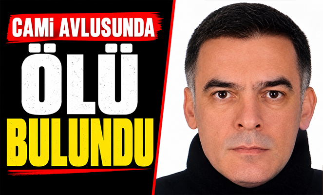 Cami avlusunda ölü bulundu