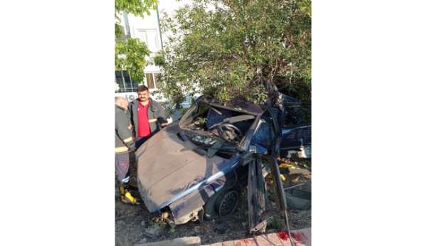 Erdemli'de trafik kazası: 2 yaralı