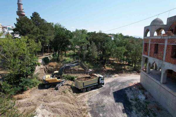 Suluova'da 300 araçlık otoparkın yapımına başlandı