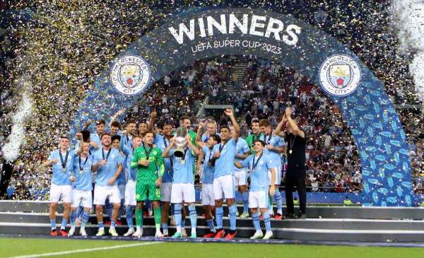 UEFA Süper Kupa'nın sahibi Manchester City oldu
