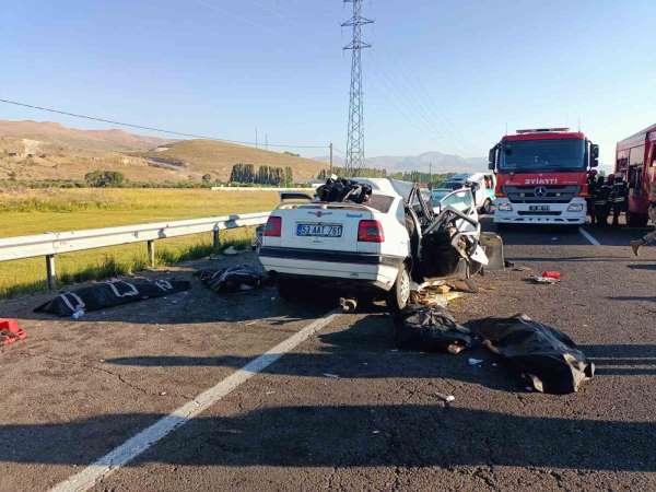 Erzurum'daki feci kazada vefat edenlerin kimlikleri belli oldu
