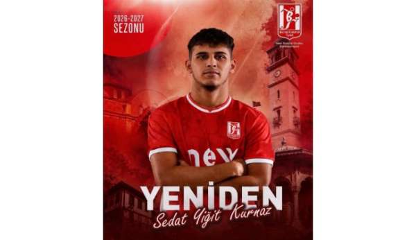 Balıkesirspor, Sedat Yiğit Kurnaz'la sözleşme yeniledi
