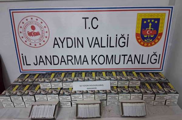 Didim'de satışı yasak 150 bıçak ele geçirildi