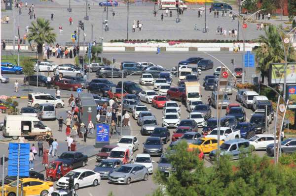 Samsun'da taşıt sayısı 555 bini aştı