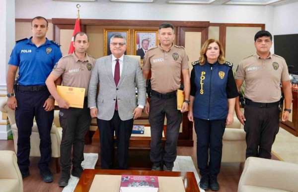 Sinop'ta başarılı bekçilere ödül