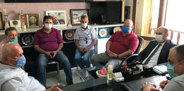 İl Müdürü Özdemir ve Dernekler Müdürü Kaya'dan ASKF'ya ziyaret 