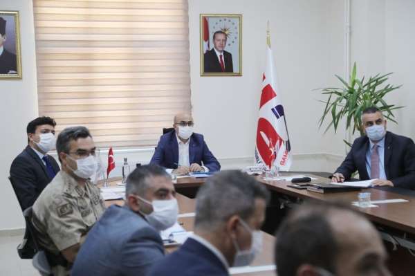 Mardin'de spor güvenlik kurulu toplantısı yapıldı 