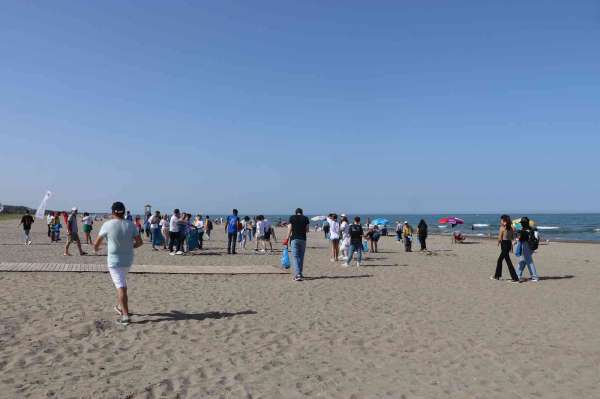 'Dünya Temizlik Günü'nde Samsun plajları temizlendi