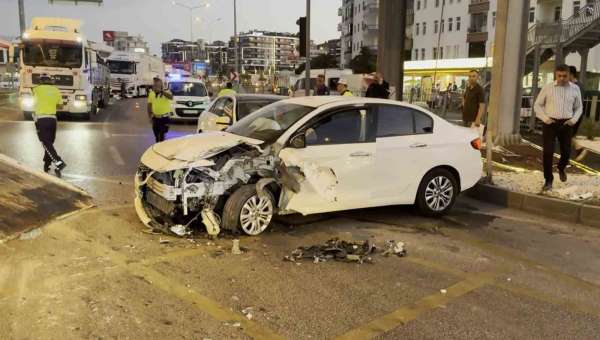 Aksaray'da trafik kazası: 1 ağır yaralı