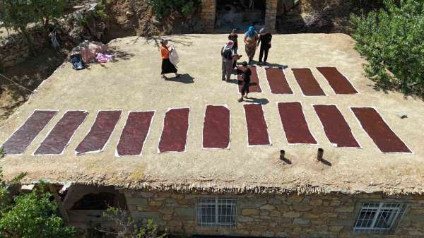 Batman'ın zirvesinden sofralara cevizli sucuk