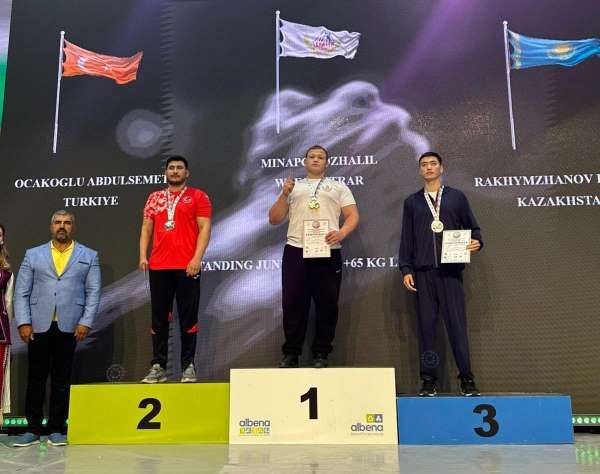 Haliliye'nin Milli Sporcusu Abdulsamet Ocakoğlu dünya 2'ncisi oldu