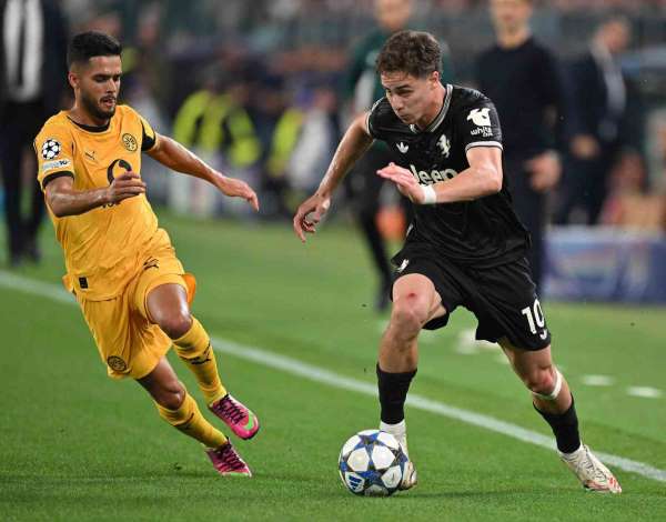 Kenan Yıldız yükselen formunu Şampiyonlar Ligi'nde de sürdürdü