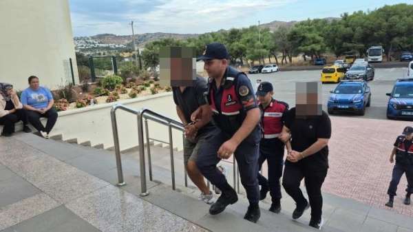 Bodrum'da yasadışı bahis operasyonunda gözaltına alınan 43 şüpheli adliyede