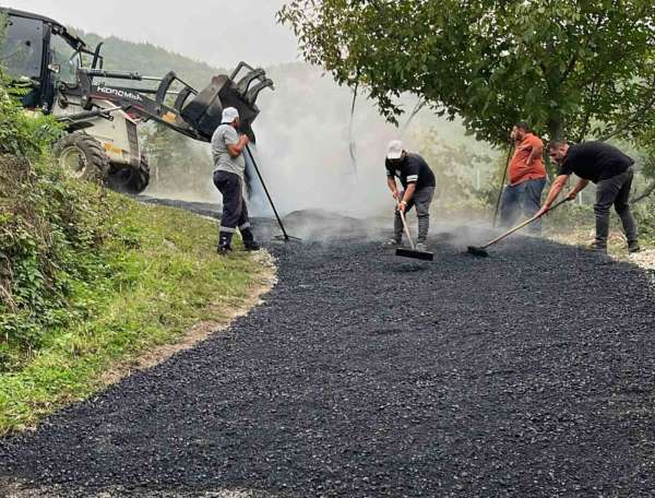 İlkadım'ın kırsalında 71 kilometrelik yol