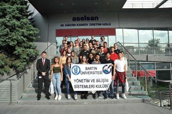 Bartın Üniversitesi öğrencileri ASELSAN'ı ziyaret ettiler 