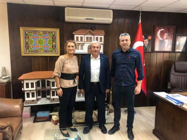 Bilecikspor Başkanı Avcı'dan Belediye Başkanı Şahin'e ziyaret 