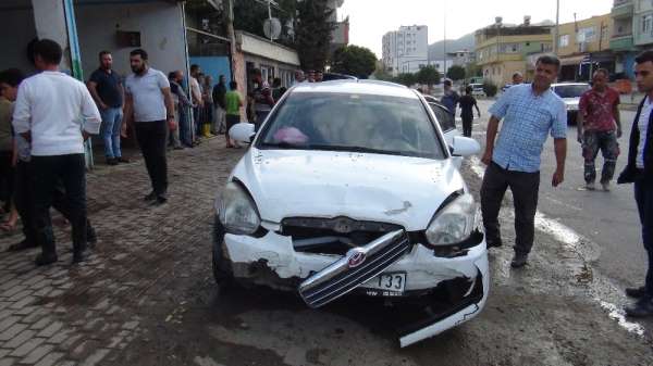 Gaziantep'te zincirleme trafik kazası: 2 yaralı 