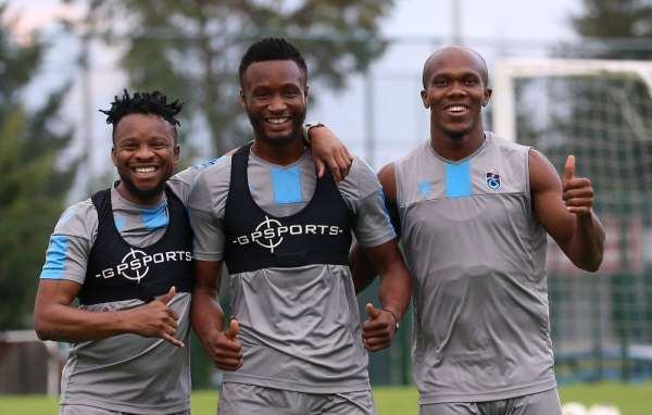 Trabzonspor'da mutlu Nijeryalılar