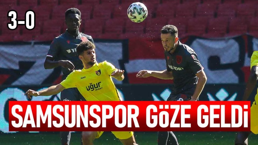 Samsunspor, İstanbulspor'a 3-0 yenildi