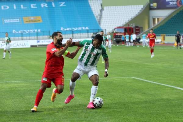 Süper Lig: Konyaspor: 1 - Yeni Malatyaspor: 1 (Maç sonucu) 