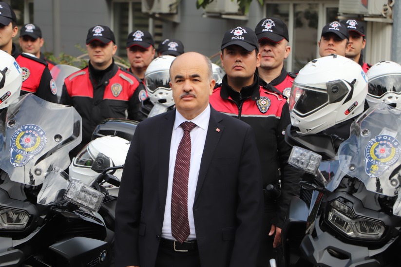 Samsun polisine 5 yeni motosiklet takviyesi