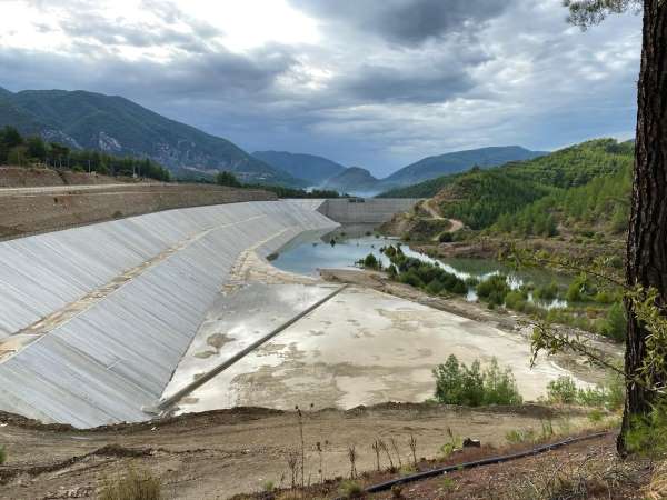 Kapıçay Barajı su tutmaya başladı - Antalya haber