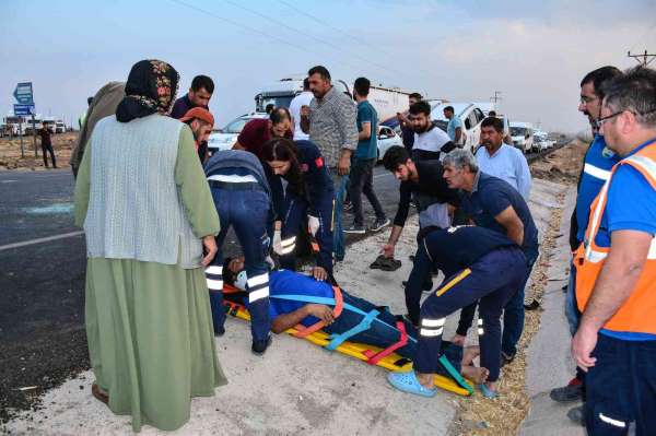 Mardin'de trafik kazası: 8 yaralı - Mardin haber