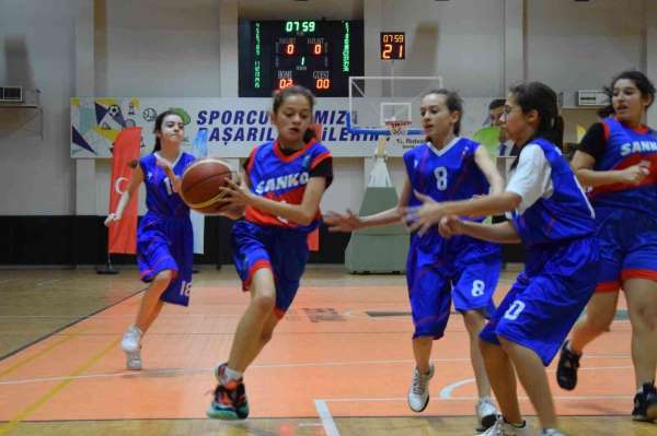 SANKO okulları basketbol takımı il şampiyonu oldu - Gaziantep haber
