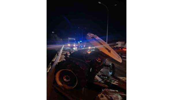 Afyonkarahisar'da trafik kazası, 1 ölü 2 yaralı