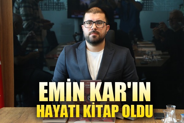 Samsunspor efsanesi Emin Kar'ın hayatı kitap oldu