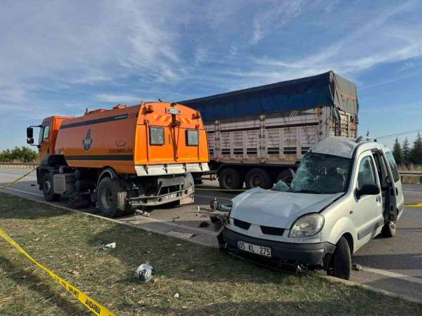 Amasya'da feci kaza: 4 ölü, 1 yaralı