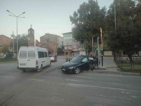 Elazığ'da trafik kazası: 1 yaralı