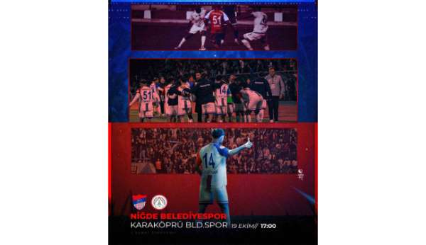 Niğde Belediyespor, Karaköprü Belediyespor'u ağırlayacak
