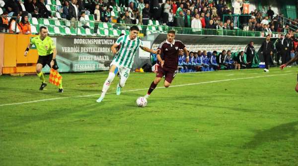 Trendyol 1. Lig: Bodrum FK: 2 - Bandırmaspor: 1