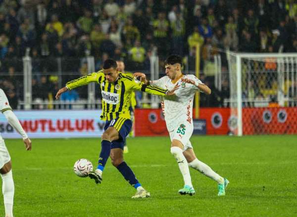 Trendyol Süper Lig: Fenerbahçe: 3 - Corendon Alanyaspor: 0