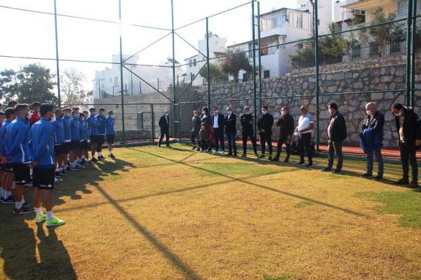 Ersun Yanal, Bodrumspor'u Ziyaret Etti 