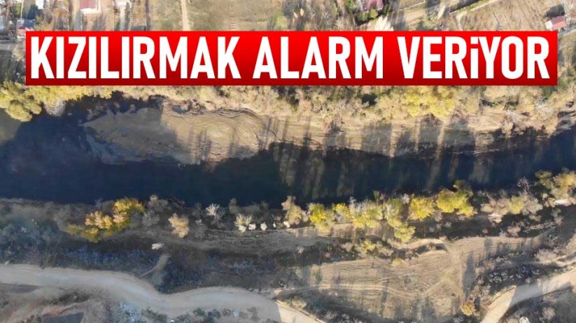 Kızılırmak alarm veriyor