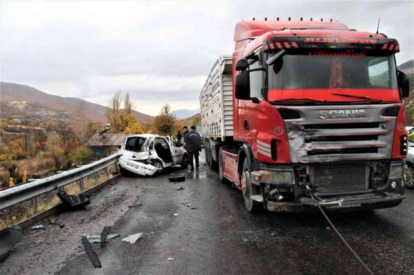 Elazığ'daki kazada 1 kişi hayatını kaybetti - Elazığ haber