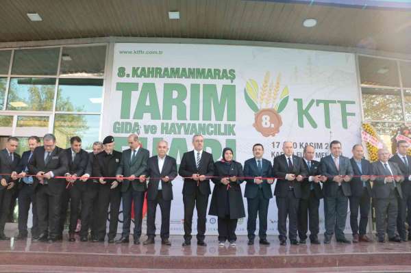 Kahramanmaraş'ta Tarım Gıda ve Hayvancılık Fuarı açıldı - Kahramanmaraş haber