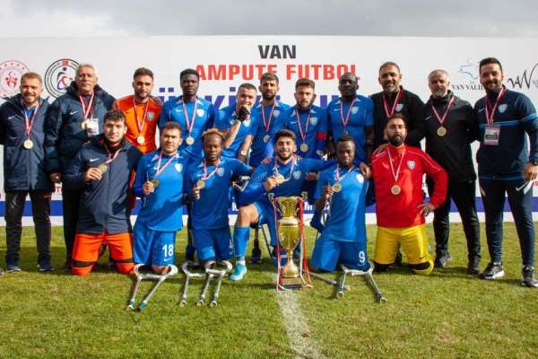 Şahinbey Ampute Futbol Takımı, Türkiye Kupası'nı kazandı - Gaziantep haber