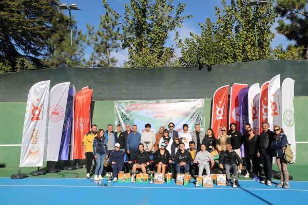 Cumhuriyetin 100. Yılı Büyükler Tenis Turnuvası sona erdi