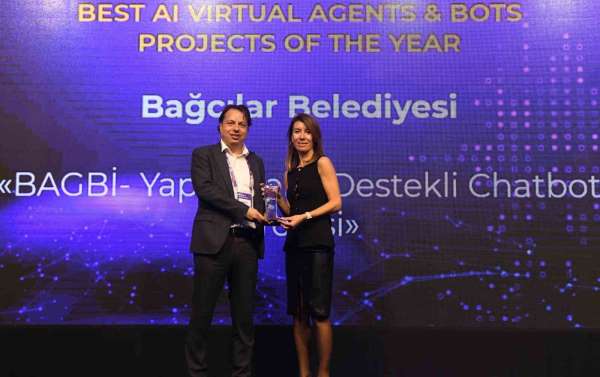 Bağcılar Belediyesi'nin BAGBİ YZ Destekli Sohbet Robotu ödül kazandı