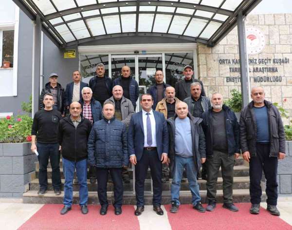 Erzincan çiftçisi Tokat'ta