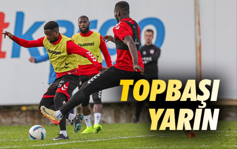 Samsunspor'da Topbaşı Yarın 