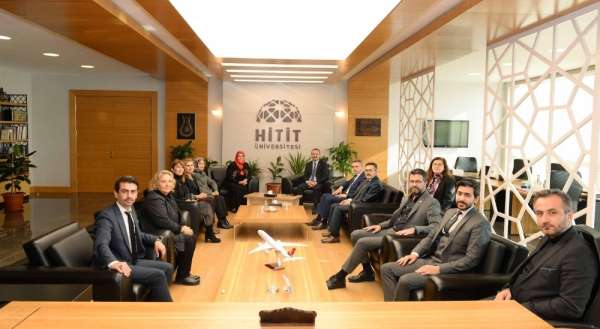 Kent Konseyi Rektör'ü ziyaret etti 