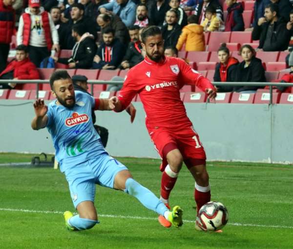 Ziraat Türkiye Kupası: Samsunspor: 1 - Çaykur Rizespor: 1 (Maç sonucu) 