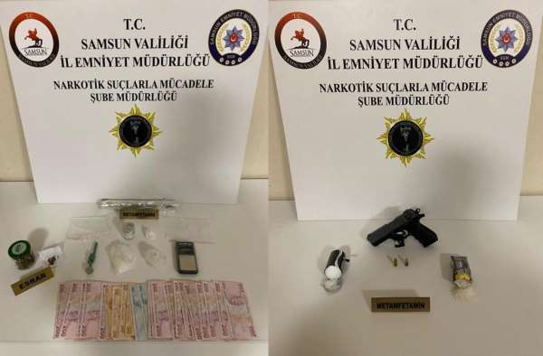 Samsun'da narkotik uygulamasında 27 kişi yakalandı