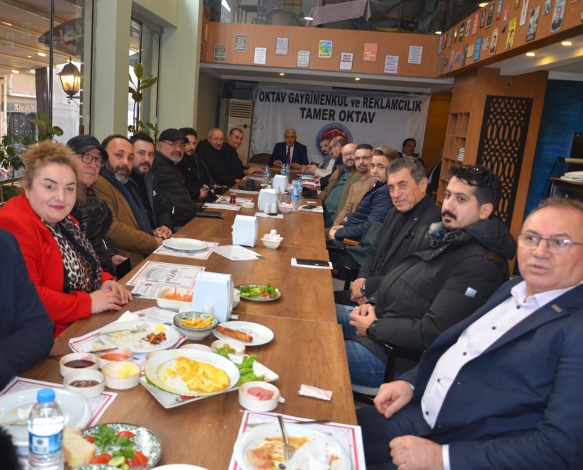 SATEM Başkan Adayı Tamer Oktav Gazetecileri Ağırladı